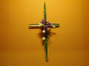 お花の十字架